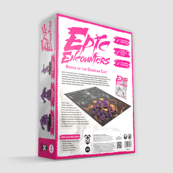 Epic Encounters: Bridge of the Duergar Cult - Steamforged Games