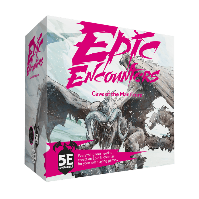 Epic Encounters: Cave of the Manticore - Steamforged Games