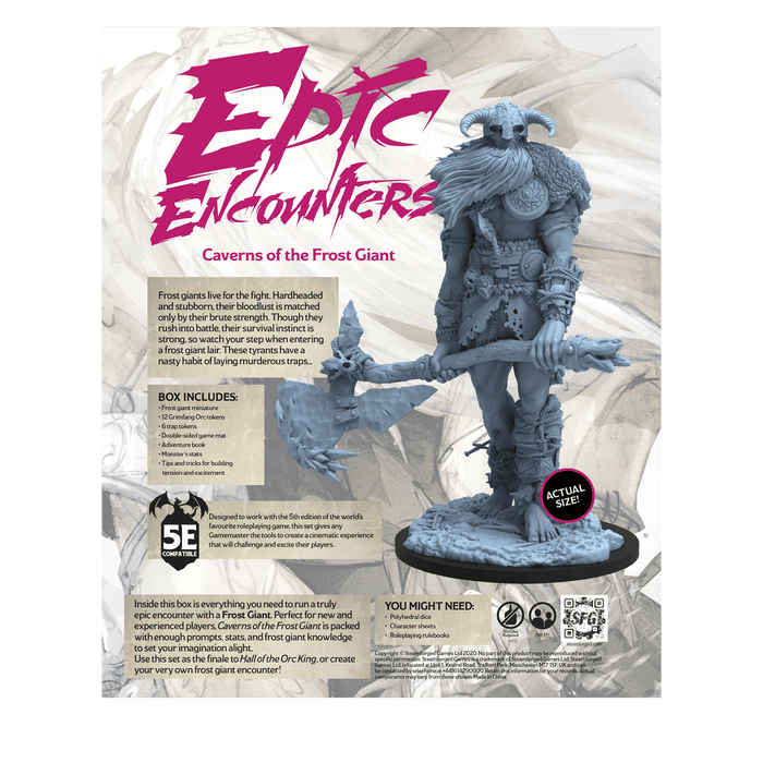 Epic Encounters: Caverns of the Frost Giant - Steamforged Games