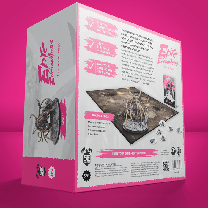 Epic Encounters: Lair of the Drider - Steamforged Games