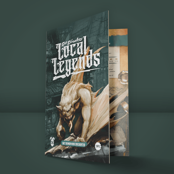 Epic Encounters: Local Legends - Bat Demon (Diaemus) - Steamforged Games