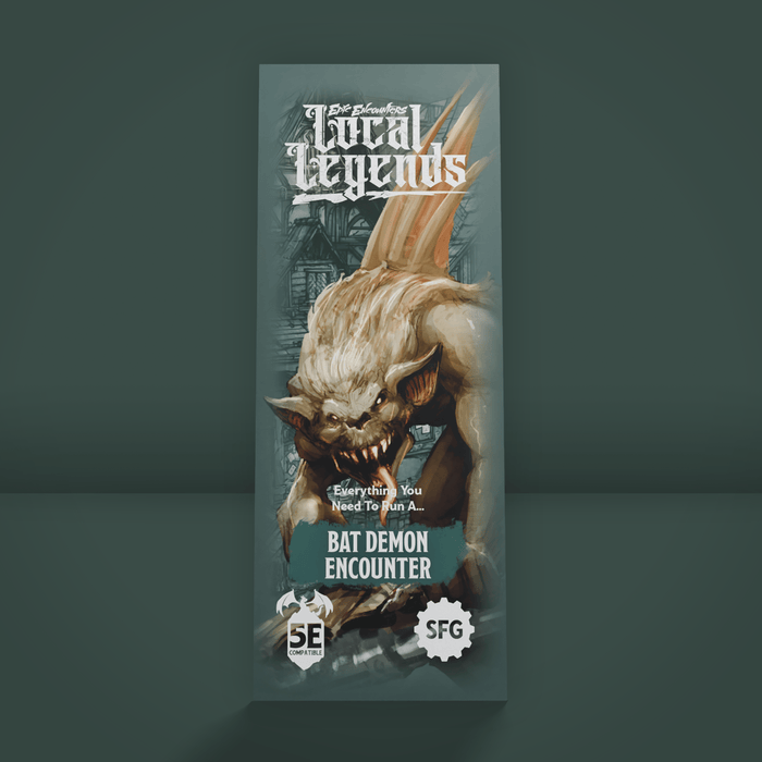 Epic Encounters: Local Legends - Bat Demon (Diaemus) - Steamforged Games