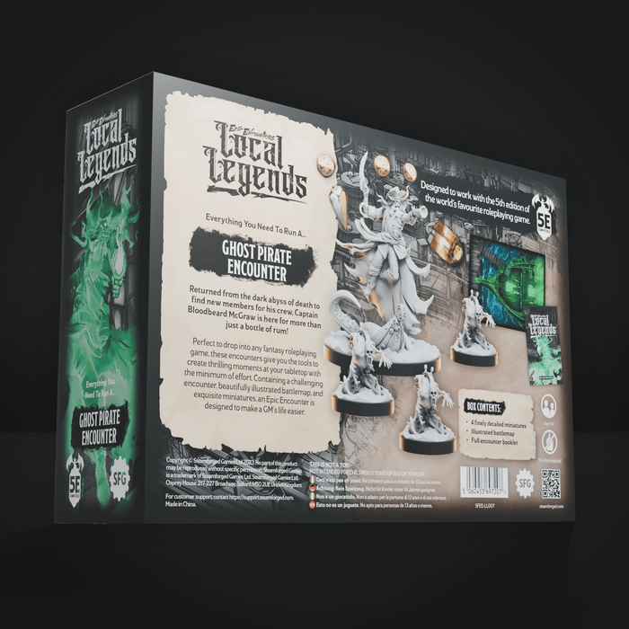 Epic Encounters: Local Legends - Ghost Pirate - Steamforged Games