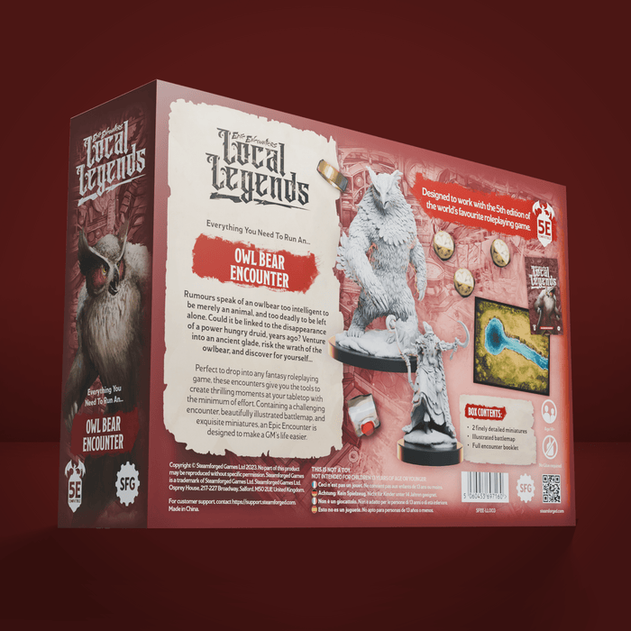 Epic Encounters: Local Legends - Owlbear - Steamforged Games