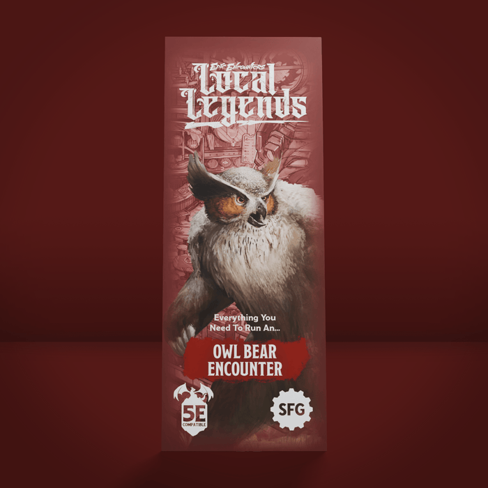 Epic Encounters: Local Legends - Owlbear - Steamforged Games
