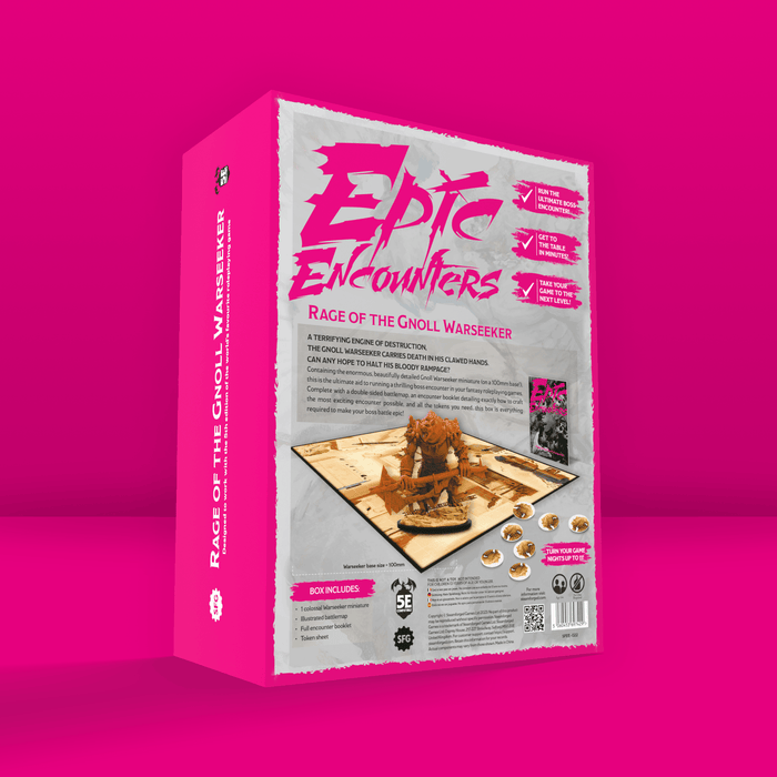 Epic Encounters: Rage of the Gnoll Warseeker - Steamforged Games