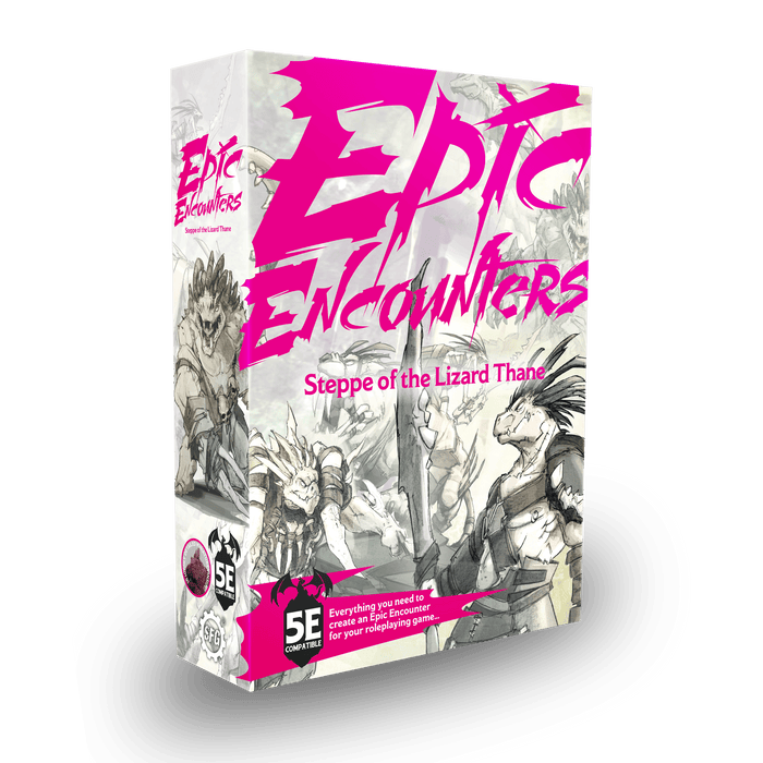 Epic Encounters: Steppe of the Lizard Thane - Steamforged Games