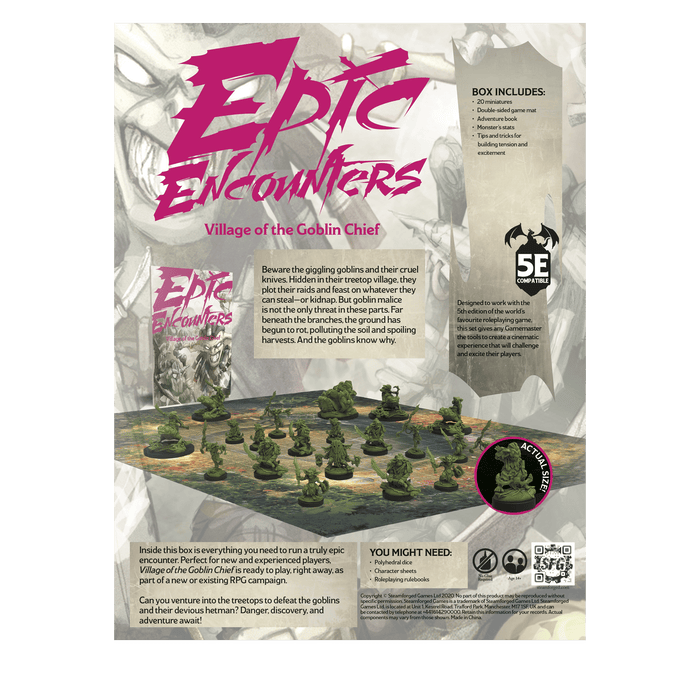 Epic Encounters: Village of the Goblin Chief - Steamforged Games