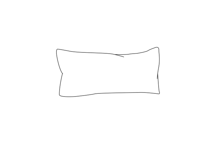 [Essential Chair Back Pillow Cover | Oat Upcycled Poly | Standard]