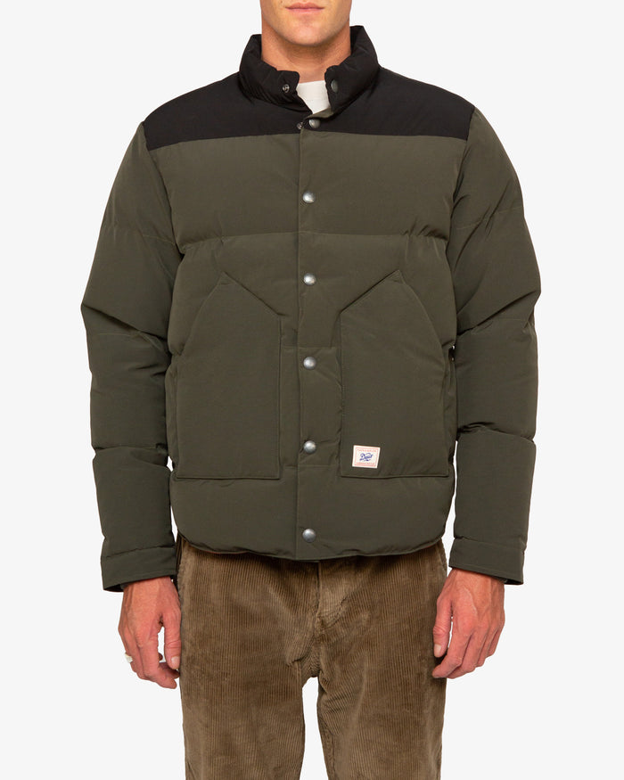 Evans Padded Jacket - Forest Night, view 1