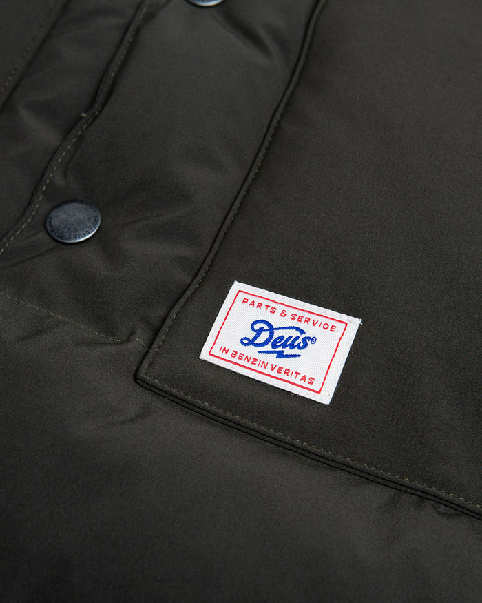 Evans Padded Jacket - Forest Night, view 6