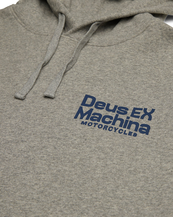 Extremity Hoodie - Grey Marle, view 7|Flatlay