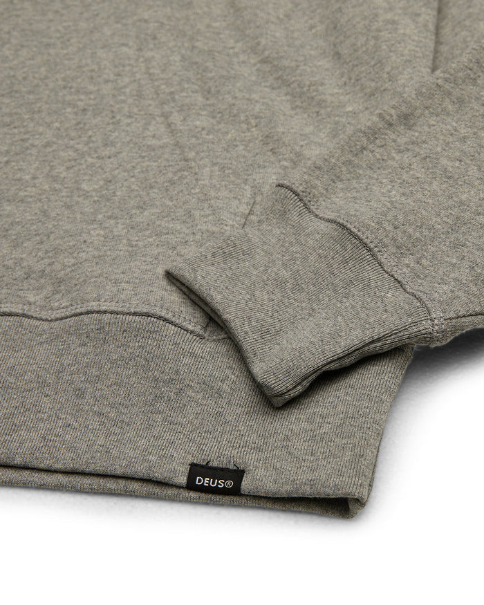 Extremity Hoodie - Grey Marle, view 8|Flatlay