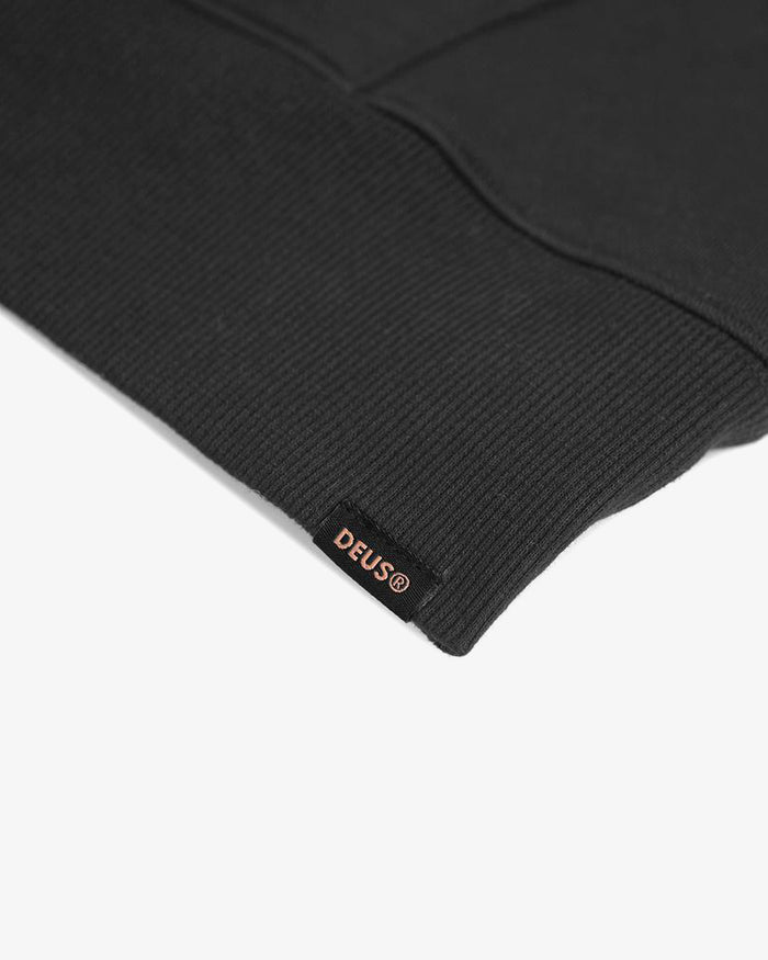 Felix Plain Hoodie - Phantom Black, view 6