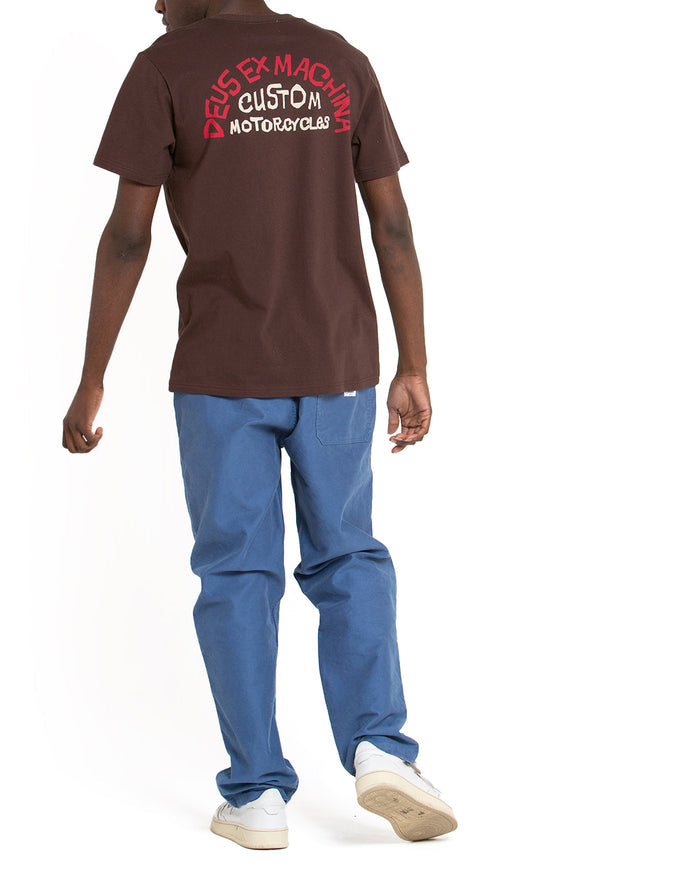 Flash Tee - Choc Brown, view 4|Model