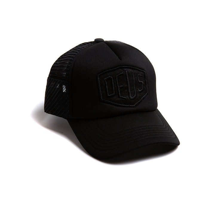 Fleece Shield Trucker - Black, view 1