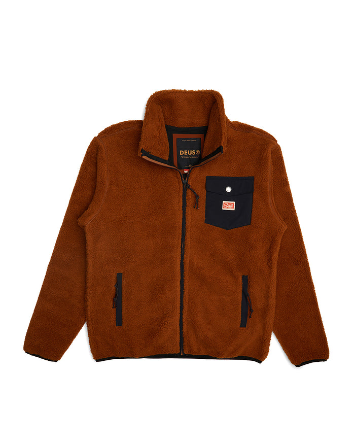 Fletcher Fleece - Tan, view 5|Flatlay