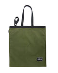 Fold-Away Tote - Olive, view 1|Flatlay