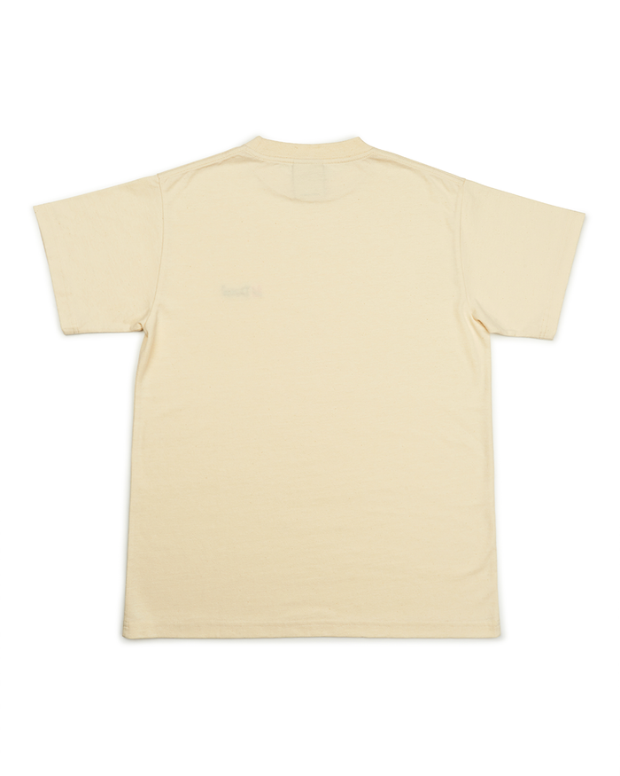 Foxtrot Tee - Bone White, view 2|Flatlay
