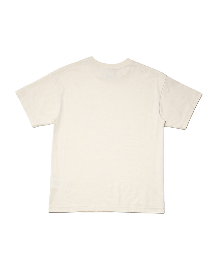Foxtrot Tee - Bone White, view 6|Flatlay