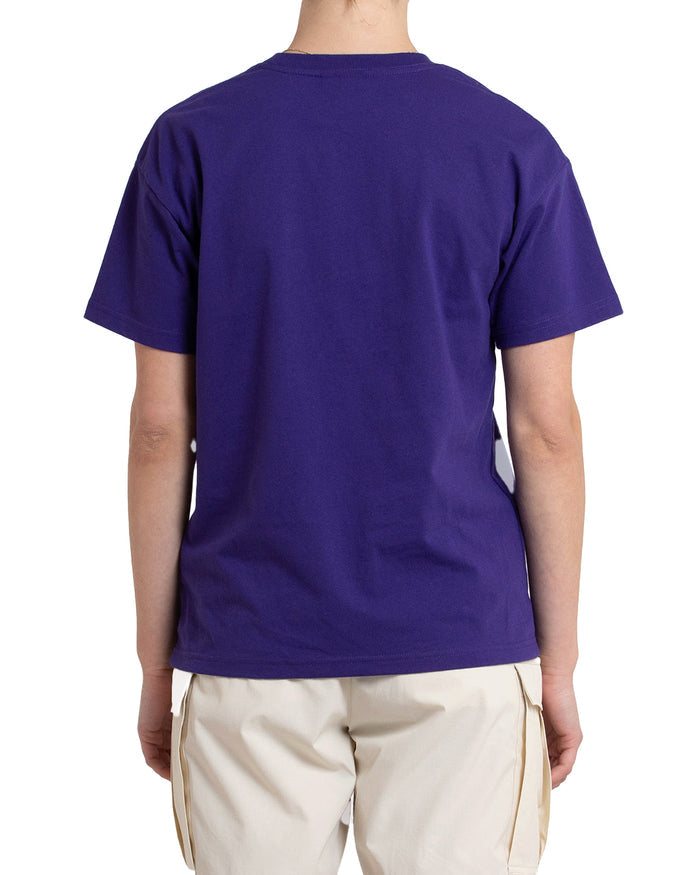 Foxtrot Tee - Deep Blue, view 2|Model