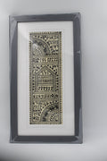 Framed Pattachitra Painting –  Tribal art on tussar silk | Handmade and Timeless