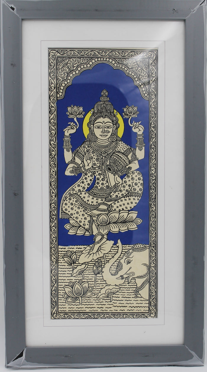 Framed Pattachitra Paintings – Goddess Lakshmi, the symbol of prosperity and good fortune |  Handmade and Timeless