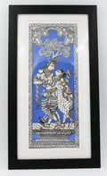 Framed Pattachitra Paintings – Radha and Lord Krishna | Handmade and Timeless