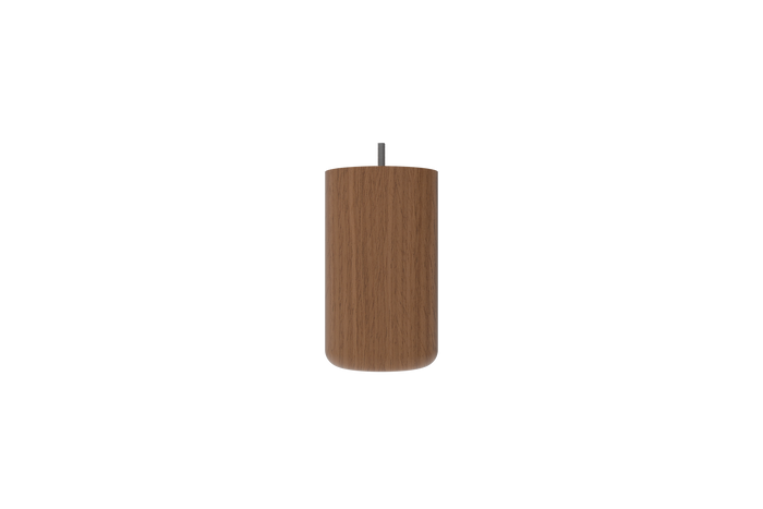 [6" Leg (Essential Sofas & Club Chairs & Loveseats & Sectionals & Ottomans) | Medium Brown (Cylinder Wooden Legs)]