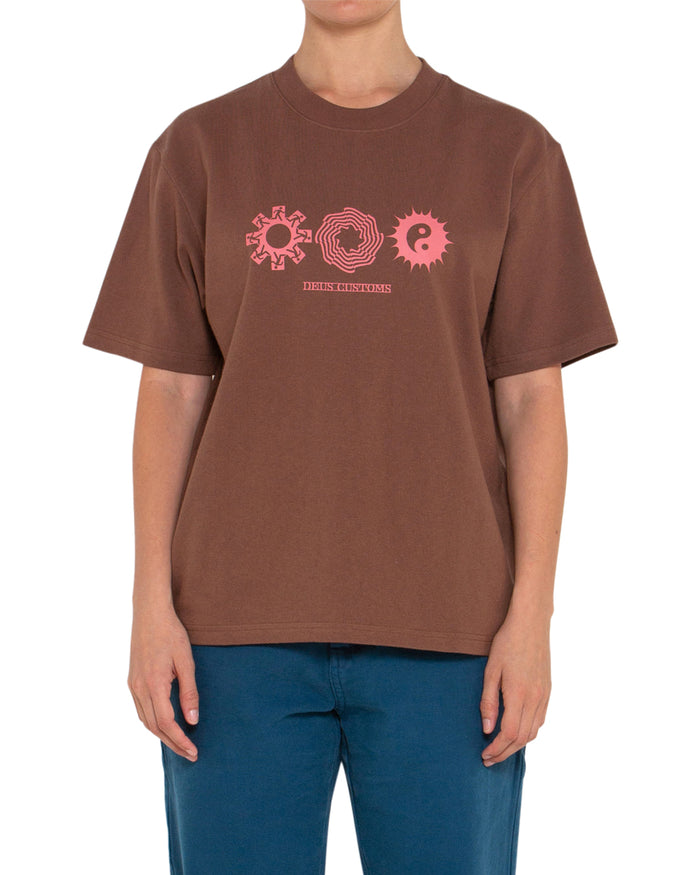 Garden Tee - Bison, view 1|Model