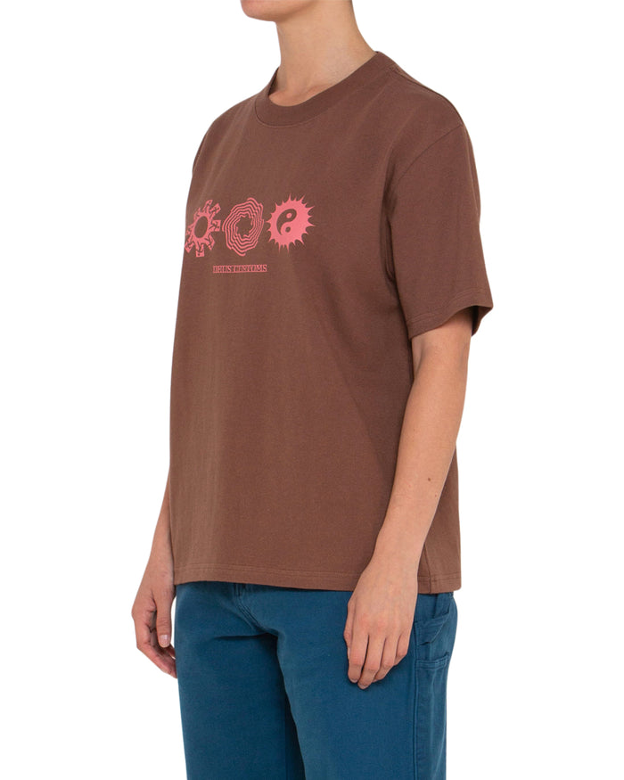 Garden Tee - Bison, view 3|Model