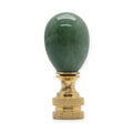 Genuine Jade Grape Finial - 2" h