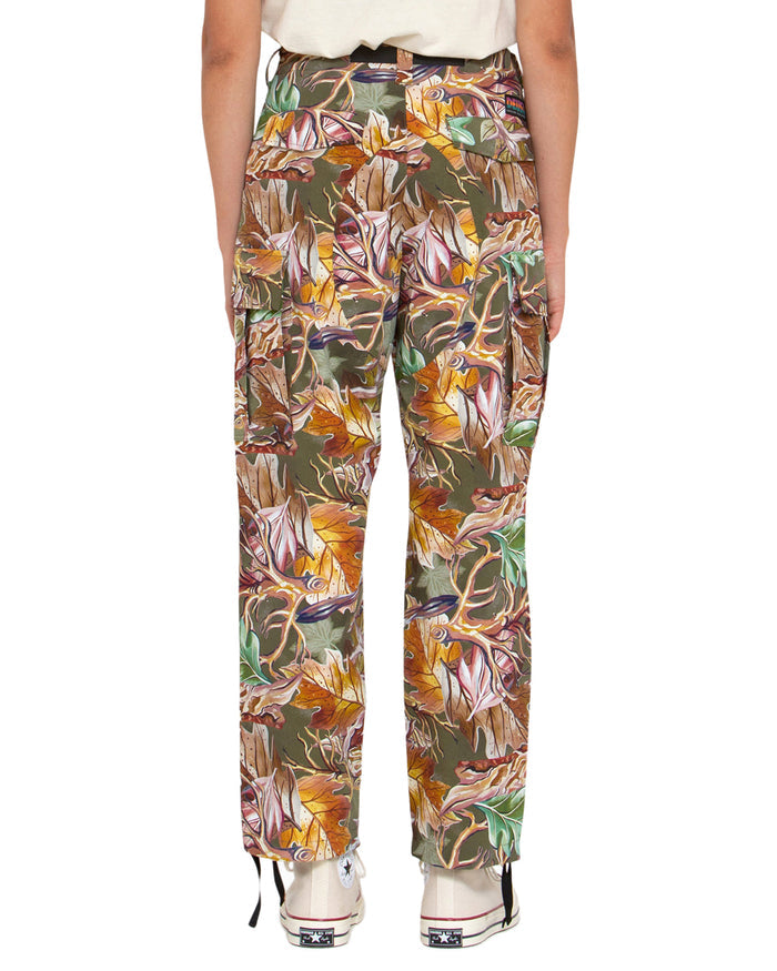 Ghosties Cargo Pant - Foilage, view 2|Model