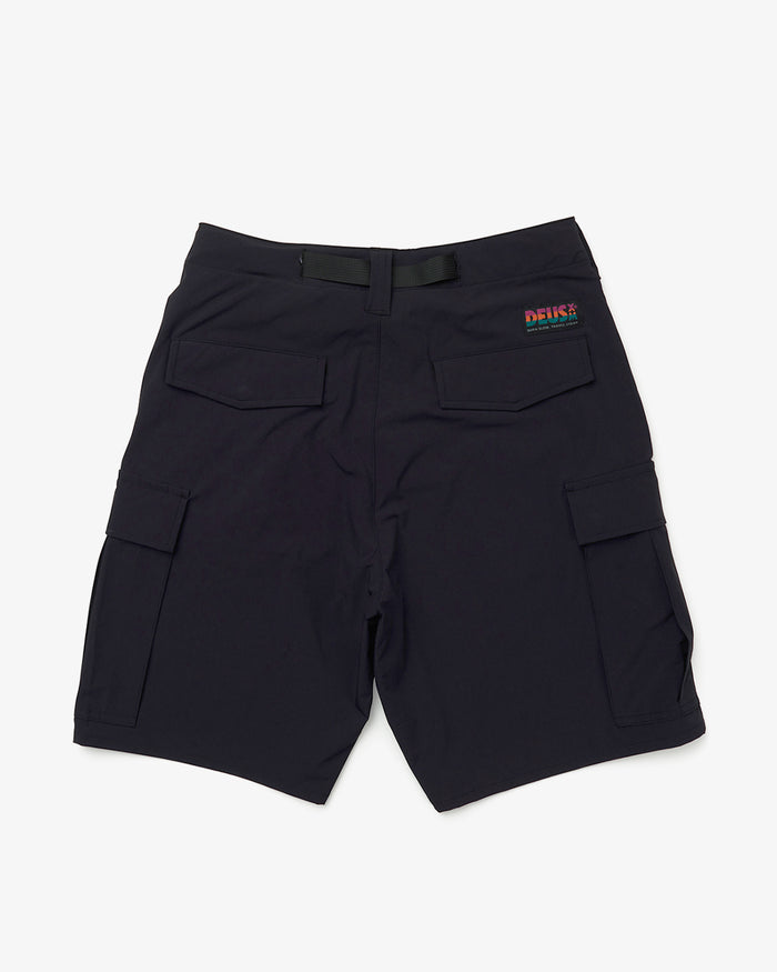 Ghosties Cargo Short - Black, view 5