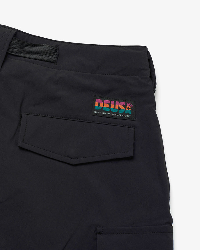 Ghosties Cargo Short - Black, view 9