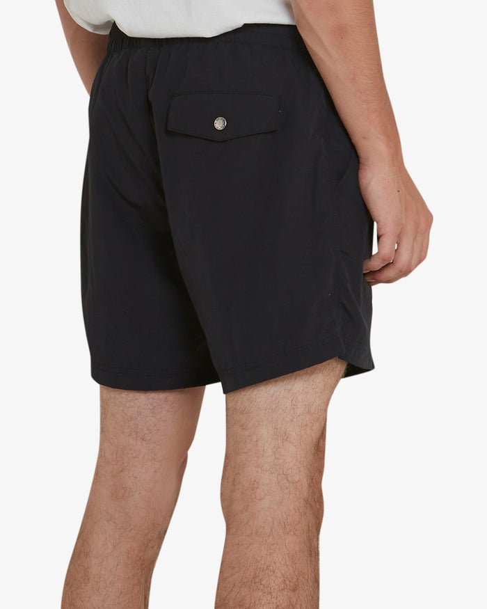 Glide Swim Short - Black, view 3|Model
