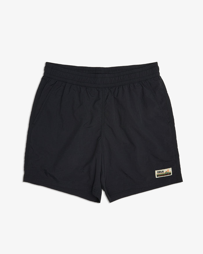 Glide Swim Short - Black, view 7|Flatlay
