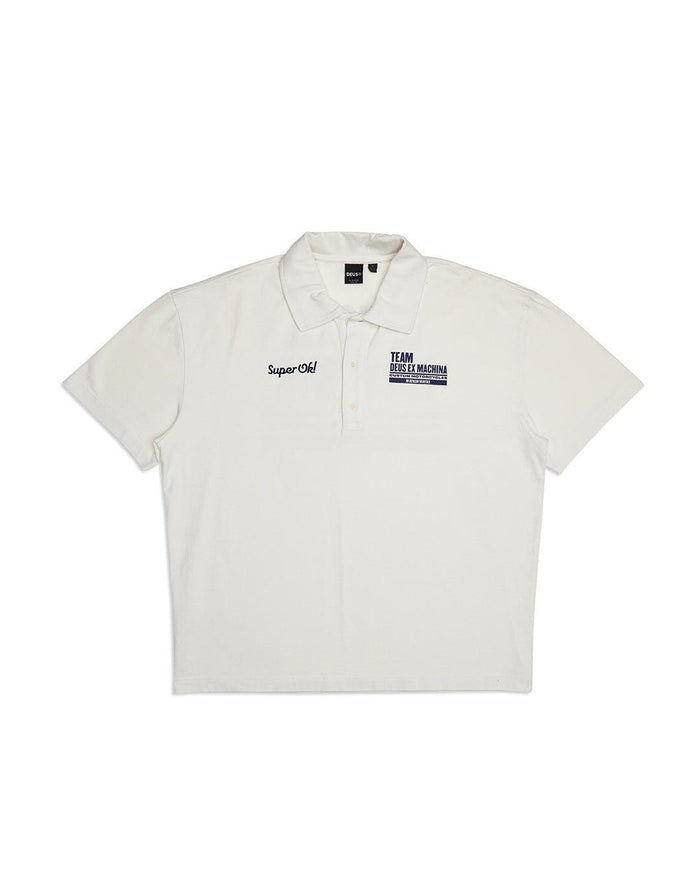 Grandstand Polo - Vintage White, view 5|Flatlay