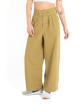 Gray Tailored Pant - Ecru Olive, view 1|Model