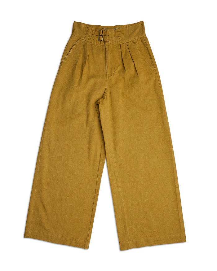 Gray Tailored Pant - Ecru Olive, view 5|Flatlay