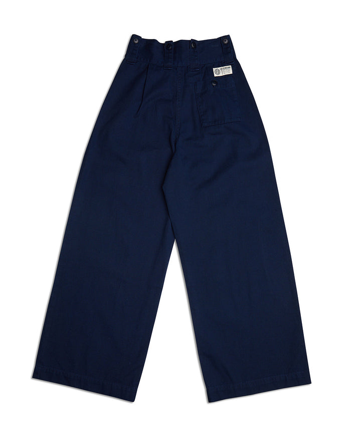 Gray Tailored Pant - Navy, view 6|Flatlay