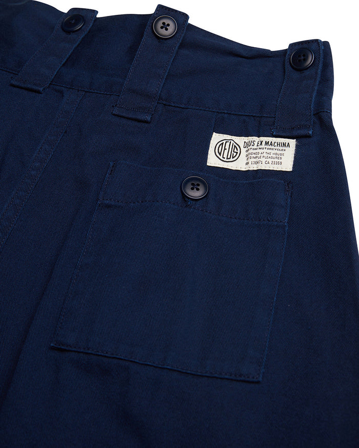 Gray Tailored Pant - Navy, view 8|Flatlay