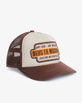 Grip Tape Trucker - Brown Combo, view 1