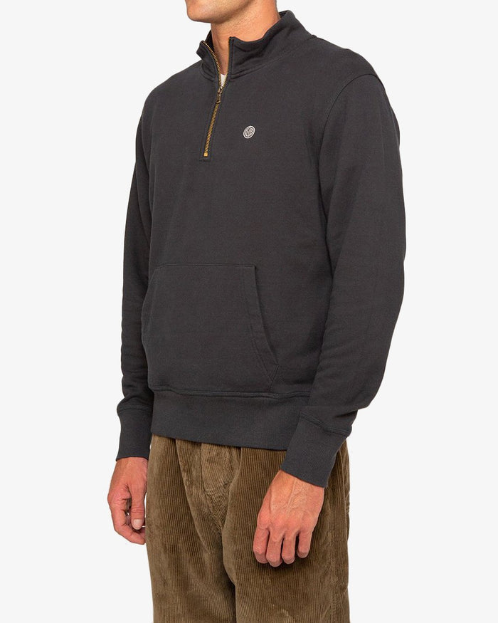 Grove Zip Sweat - Phantom Black, view 3