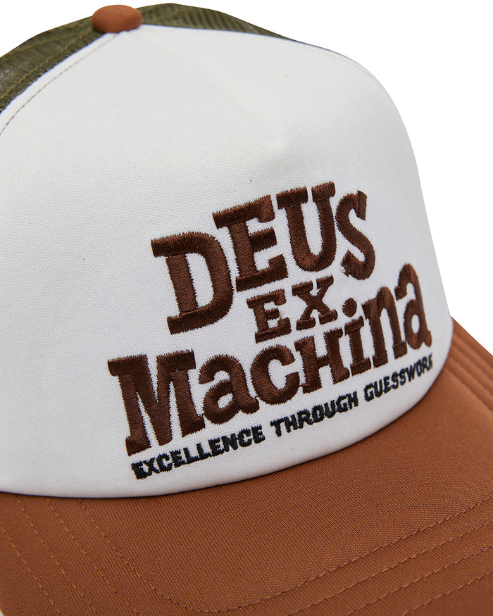 Guesswork Trucker - Brown, view 3|Flatlay