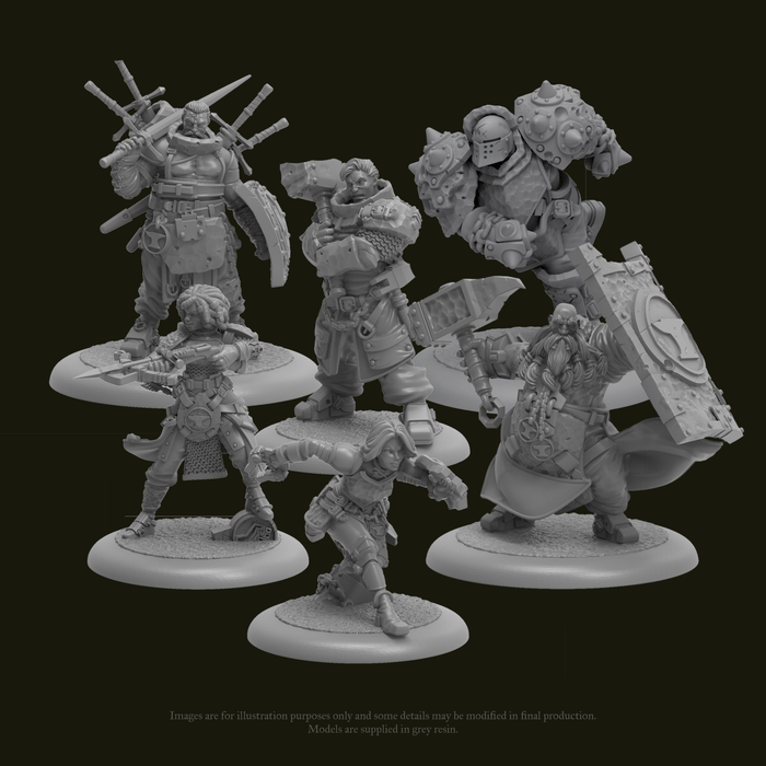 Guild Ball - The Blacksmiths: Forged from Steel - Steamforged Games