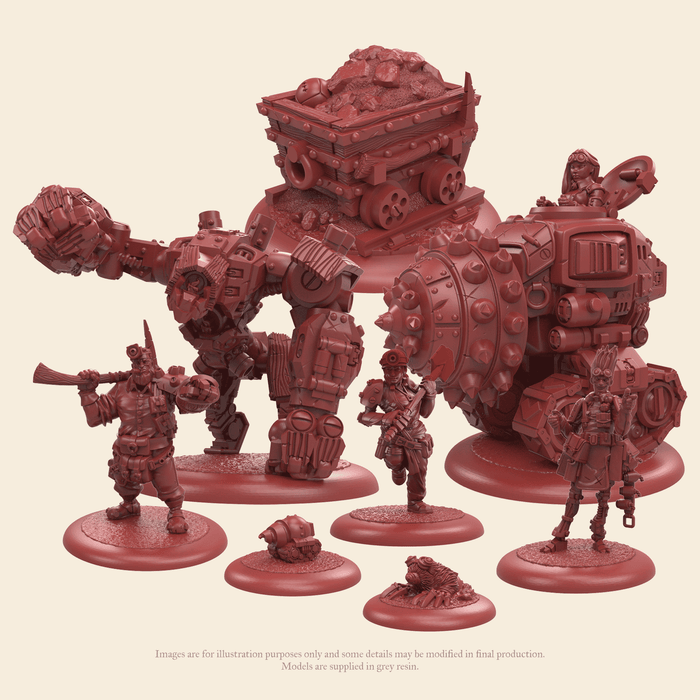 Guild Ball - The Miners: Dig for Victory - Steamforged Games