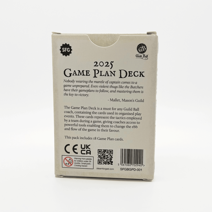Guild Ball: Game Plan Deck 2025 - Steamforged Games