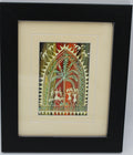 Handcrafted Tribal Art Framed Wall Décor | Authentic Folk Painting | Sustainable Home Accent