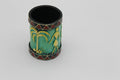 Handmade Recycled Paper Pen Stand with Tribal Art | Eco-Friendly Desk Organizer for Home & Office